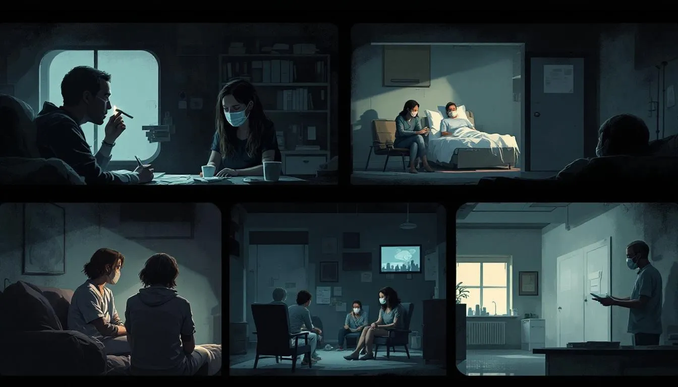 An illustration depicting various treatment options for fentanyl addiction.